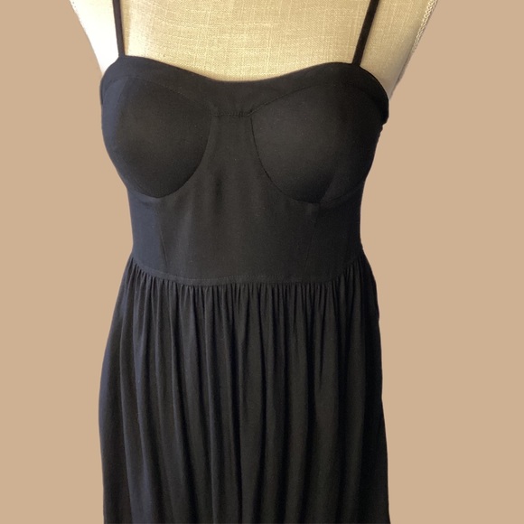 Rewash Brand Womens S Dress Black Ruched Back Mounded Cup Pleat… - Picture 5 of 15